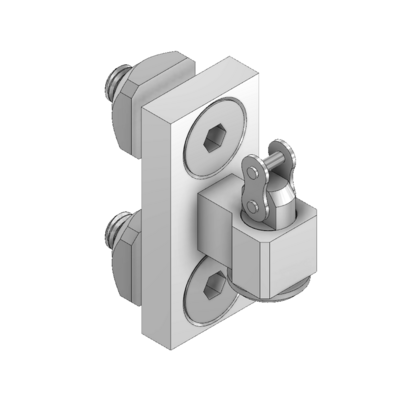 56-010-0 MODULAR SOLUTIONS DOOR PART # 25 ROLLER CHAIN FIXING COMPONENT